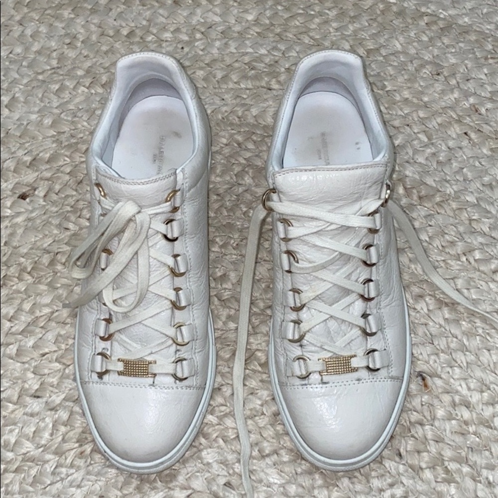 Balenciaga low top arena sneakers